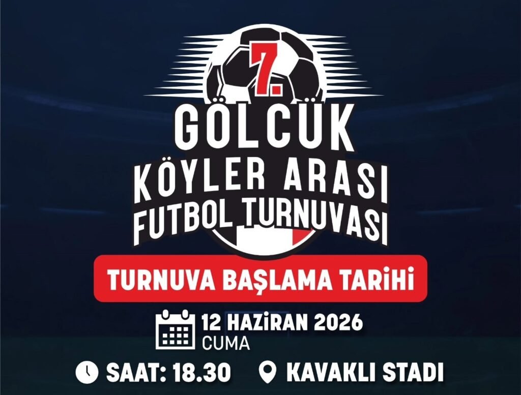 7. Gölcük Köyler Arası Futbol Turnuvası Yarın Başlıyor